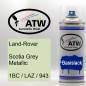 Preview: Land-Rover, Scotia Grey Metallic, 1BC / LAZ / 943: 400ml Sprühdose, von ATW Autoteile West.